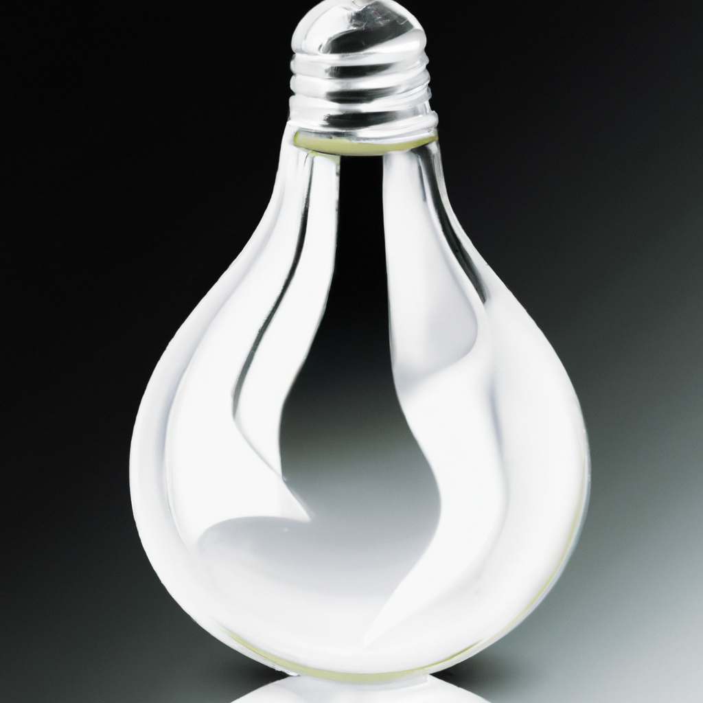 Producto minimal en mesa blanca (generada)